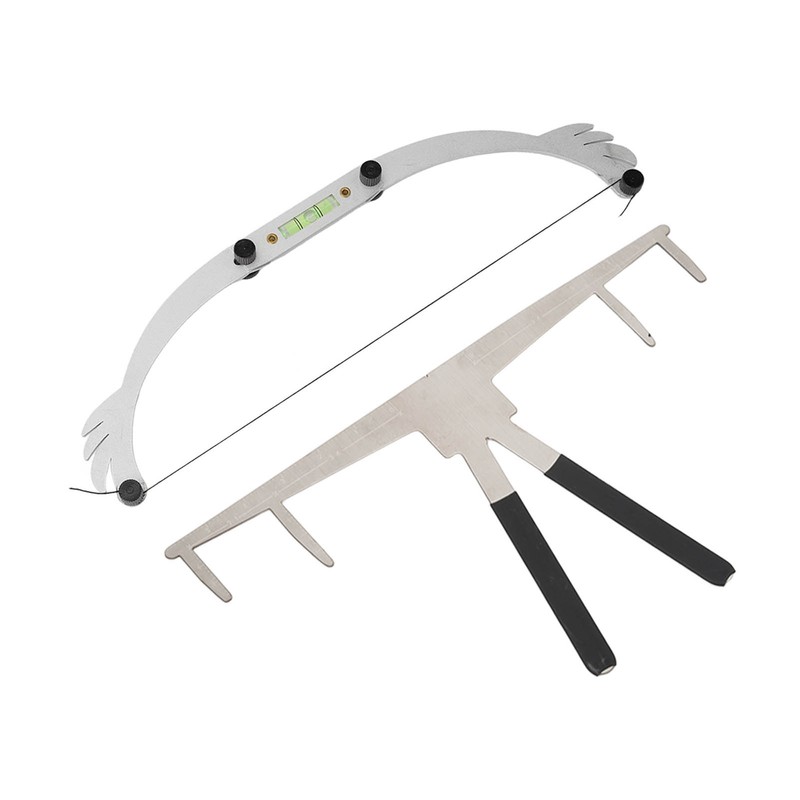 Eyebrow Ruler Mapping Kit Semi Permanent Stainless Steel Eyebrow Mapping
