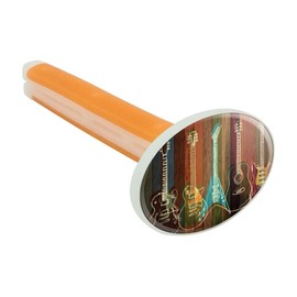 Guitars Electric Acoustic Rock and Roll Wood Paneling Car Air Freshener Vent Clip