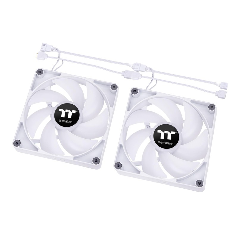 Thermaltake CT140 ARGB Sync PC Cooling Fan White | 2
