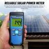 Solar Power Meter, Digital Solar Irradiance Meter Solar Energy Meter,