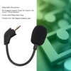 Flexible Microphone, 3.5mm Plug Omni Directional Detachable Game Mic Replacement