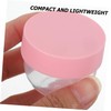 Vaguelly 1set Empty Refillable Cream Jars Travel Lotion Dispenser Cosmetic