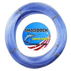 Monofilament Fishing Line 547yds 13 lb.-396 lb. Nylon Mono Fishing Lines - Super Strong Monofilament Fishing Leader Line Speargun Line for Saltwater/Freshwater (Blue, 2.0mm/396.4lb)