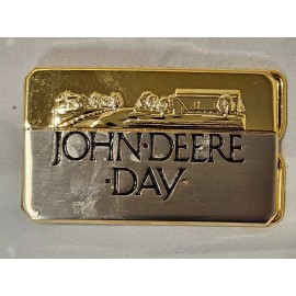 JOHN DEERE VINTAGE 1988 JOHN DEERE DAY BELT BUCKLE