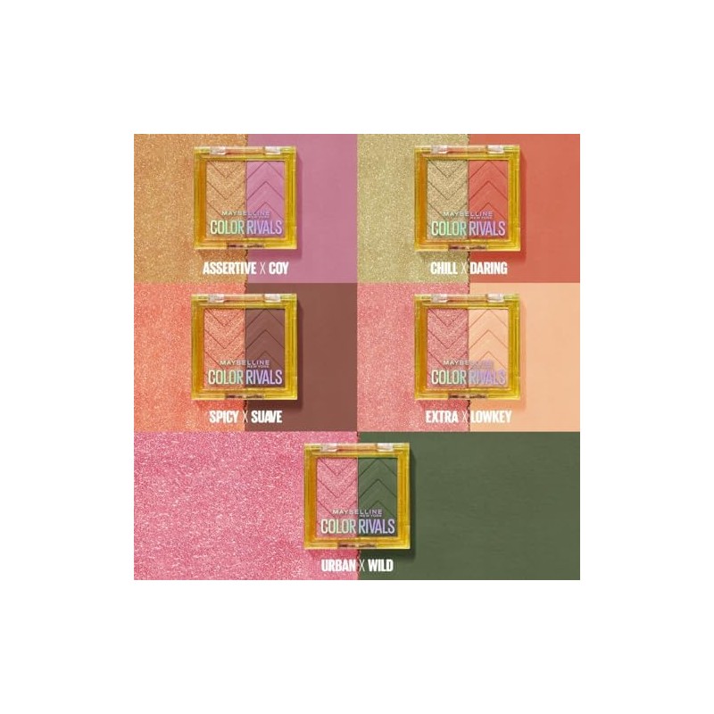 Maybelline Sombras de Ojos de larga duración, a prueba de
