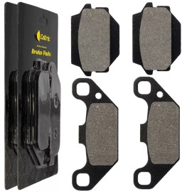 Caltric Front Brake Pads for Suzuki 59300-03840 59100-43810