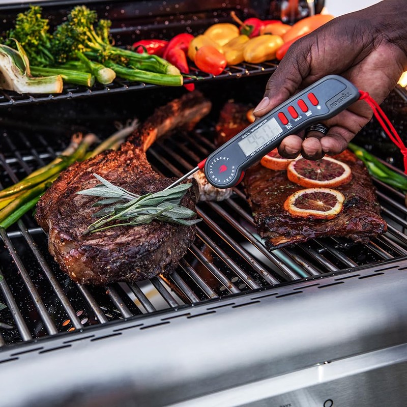 Nexgrill Meat Thermometer Digital, Instant Read Meat Thermometer with Backlight