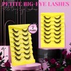 Manga Lashes Anime False Eyelashes Spiky Lashes Strips (Vivid)