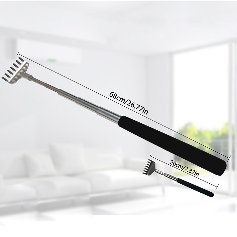 Oruiiju Telescopic Back Scratcher (Pack of 3) - Combination of