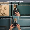 2 Pack Heavy Duty Weatherproof Padlock, Diyife Outdoor Combination Lock
