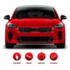 VViViD+ Gloss Liquid Metal Red Vinyl Car Wrap Film (6ft
