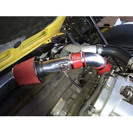 INTAKEKAI INTAKE COMPATIBLE FOR 2007-2009 Pontiac Solstice GXP 2.0L l4 Turbocharged / 2007 2008 2009 Saturn Sky (Red Line) 2.0L l4 Turbocharged (Red)