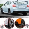 XUKEY 4Pcs Rally Sport Mud Flaps Bendable Splash Mudguard For
