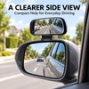 Car Blind Spot Mirror for Driving – Adjustable Wide-Angle Convex