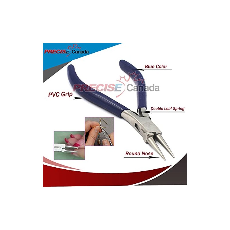 PRECISE CANADA Round Nose Pliers Jewelry Making Tools