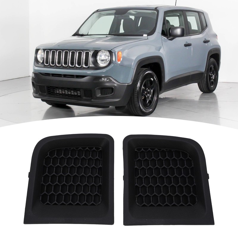 Front Left Right Bumper Grille 5XB63LXHAA Lower Bezel Cover Replacement