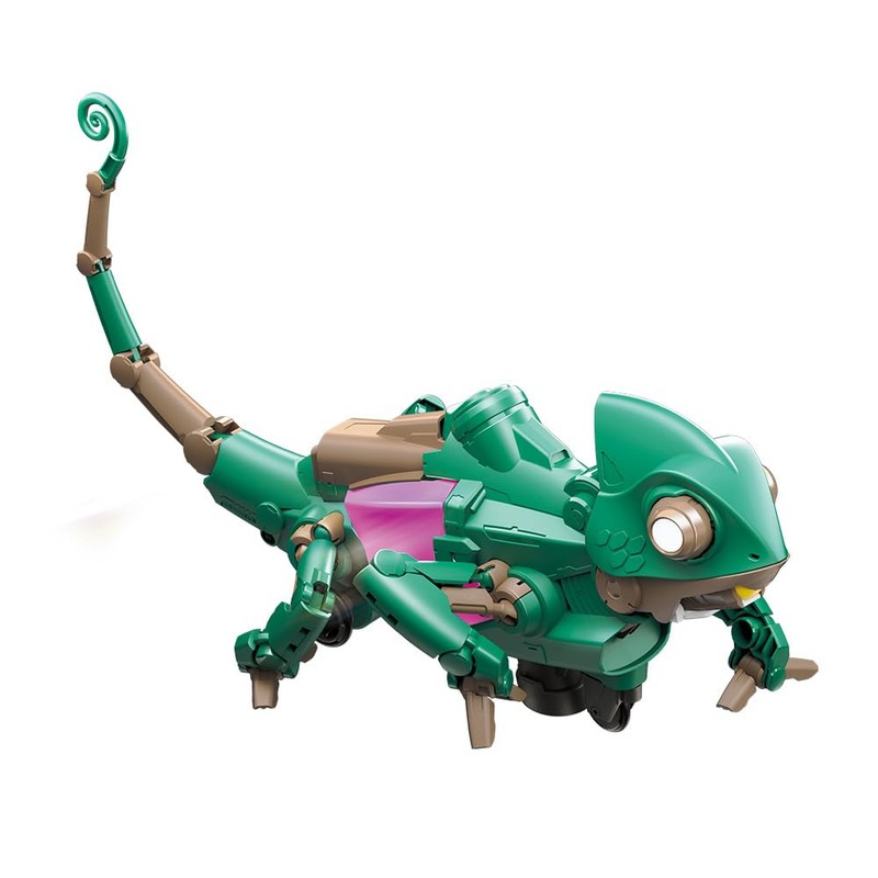 CONSTRUCT & CREATE 132 Piece DIY Electronic Colour Coding Chameleon