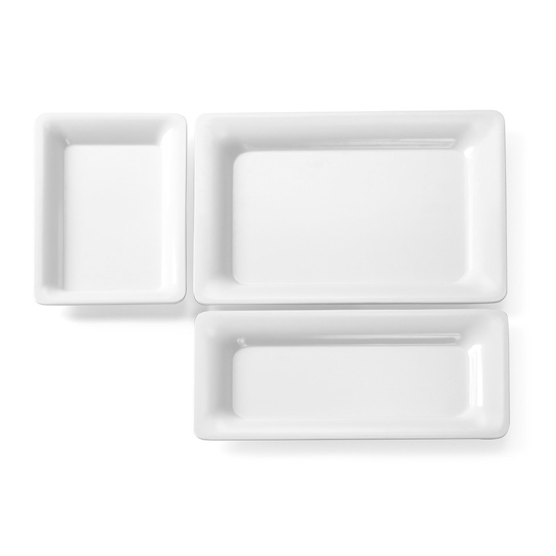 Gastronorm trays with slim rim