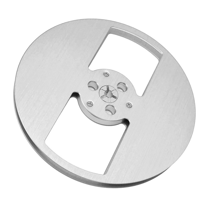 1/4 7 Inch Empty Reel Aluminum Alloy 2 Hole Opening