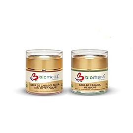 Dúo Baba de Caracol, crema de día FPS 50+ y crema de noche