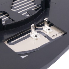 TRQ Exterior Mirror Glass Power without Blind Spot Alert System LH Left Driver Side Compatible with 2014-2018 Kia Forte / 2014-2018 Kia Forte5