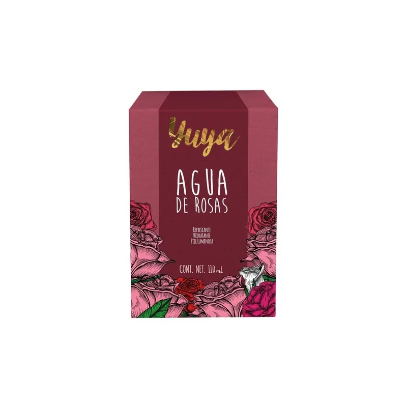 Yuya Agua de Rosas Refrescante e Hidratante, Todo Tipo de