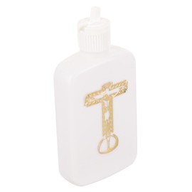 Levemolo Small Empty Holy Water Flask Portable Catholic Water Bottle for Travel Religious Blessings