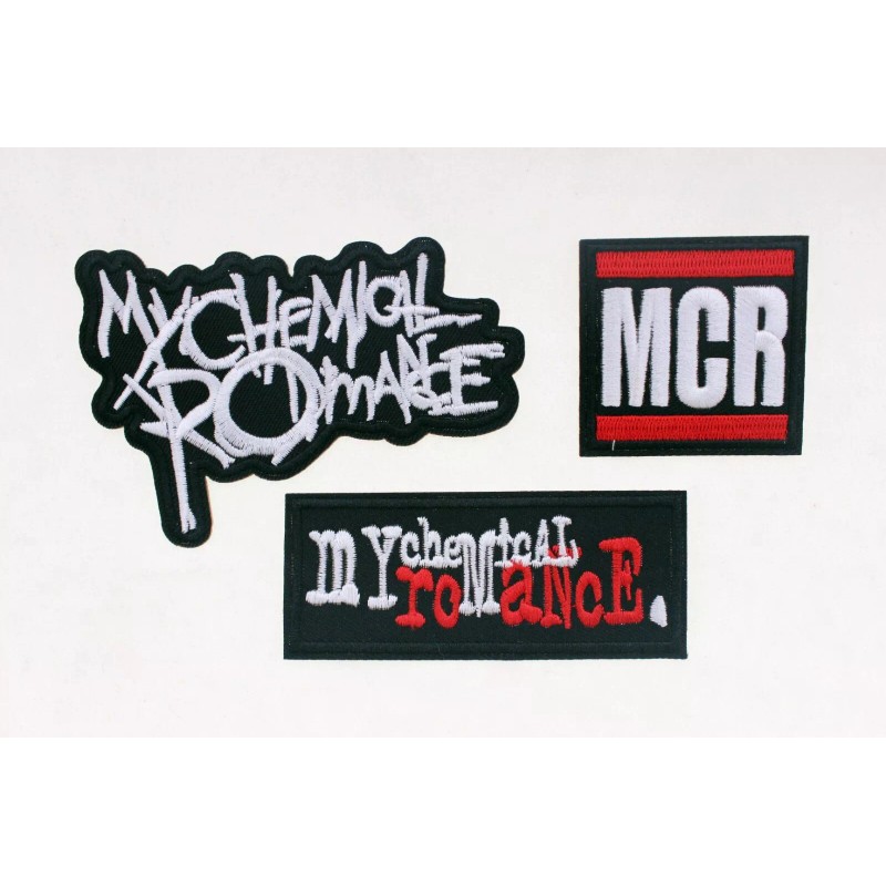 unbranded My Chemical Romance Iron-On Patch MCR The Black Parade