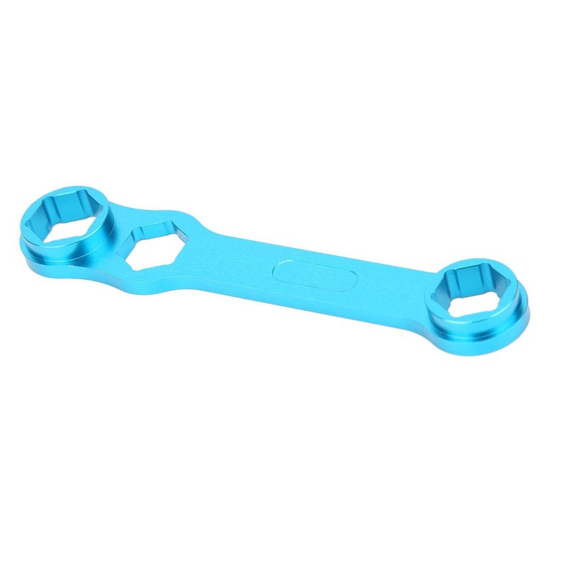 DIY Casting Fishing Reel Wrench Blue Aluminium Alloy Spanner Repairing