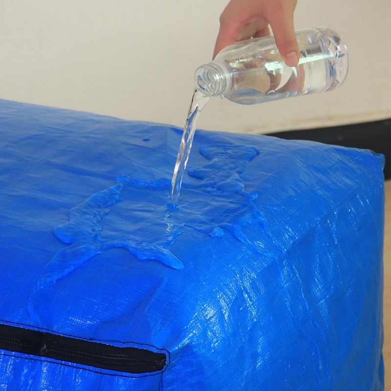 IWEIK Extra Large Storage Bag (Blue, 120L)