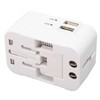 Multifunctional Power Converter with USB Ports Universal Adapter Socket 100‑240VAC