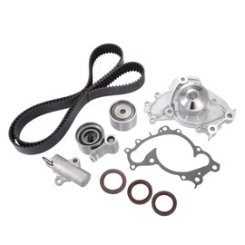 X AUTOHAUX 1 Set Timing Belt with Water Pump No.1356809080/135030A010 for Toyota Camry 3.0l 2995cc V6 Dohc 2002-2006