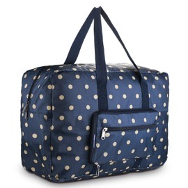 F.FETIVIN Weekender Bag Carry On Bag Travel Duffle Bag Medium Overnight Bag for Women(Dream Blue)