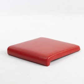 SIX Clamp Cushion Seat Cushion Leather Cushion Red Bench Cushion Real Leather Cowhide