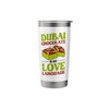 Dubai Chocolate Stainless Steel Insulated Tumbler