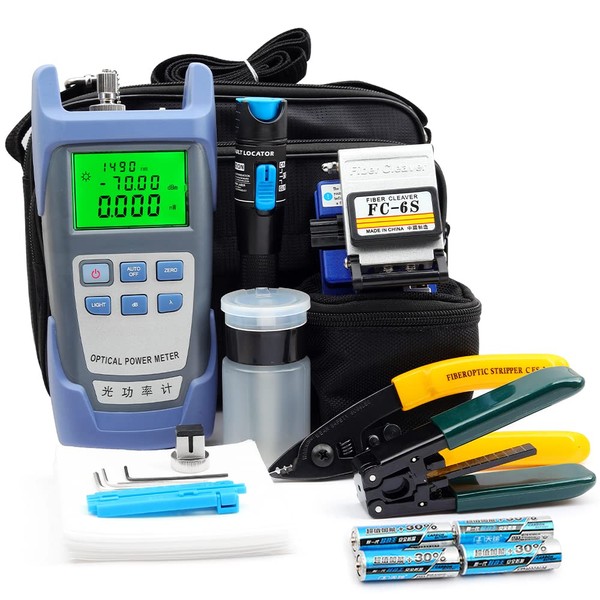 FC-6S FTTH Fiber Optic Cold Connection Assembly Termination Tools Kit