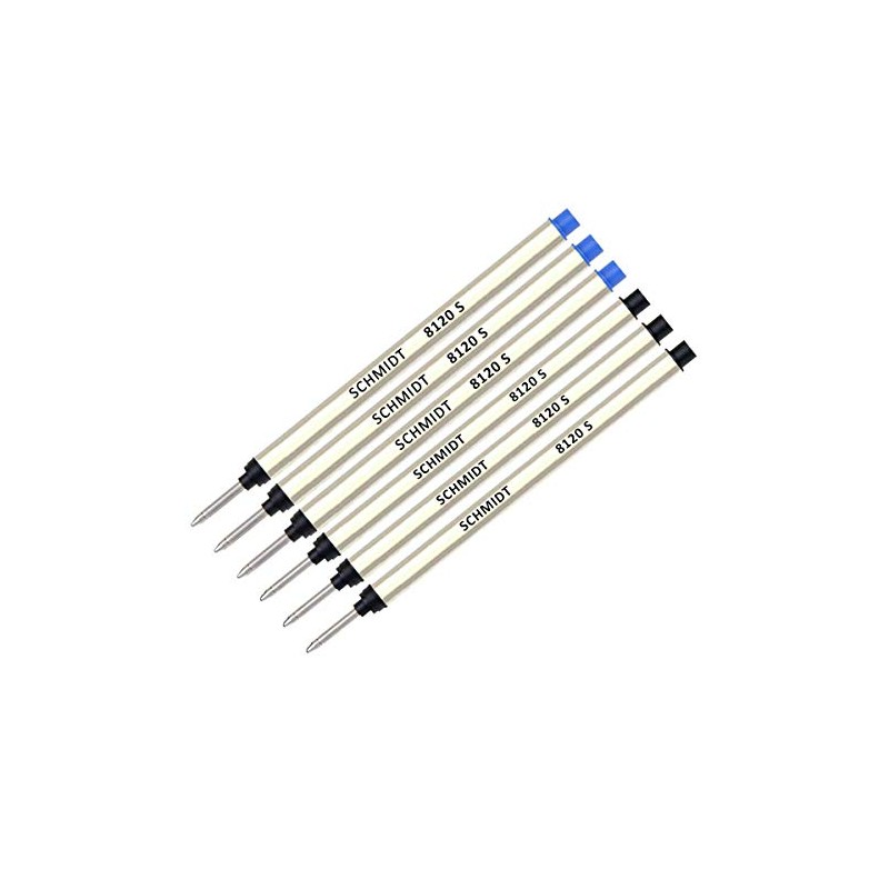 Pack of 6 - Schmidt 8120 S Capless System Rollerball