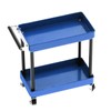 Mini 2‑Tier Tools Storage Trolley Mobile Workshop Garage Repair RC