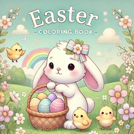 Easter Coloring Book: A Fun and Cute Easter Coloring Book for Kids