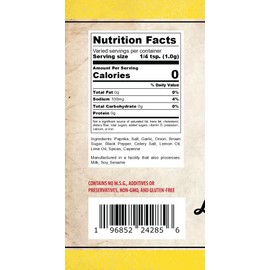 Dad’s Seasonings Lemon Pepper Rub & Seasoning – Zesty BBQ Seasoning for Fish, Chicken, Pork & Seafood – All-Natural Blend with Citrus, Garlic & Black Pepper - Made in USA (4.8oz)