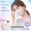 シシベラ(CICIBELLA) 快息マスク 小顔 立体マスク バイカラー 不織布 肌に優しい 使い捨てマスク 20枚 ミスティグレー