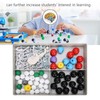 54Pcs XMM-067 Molecular Model Kit Set 54 Atom Structure Ball