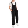 Haloumoning Kids Boys Adjustable Strap Denim Bib Overalls Elastic Waistband