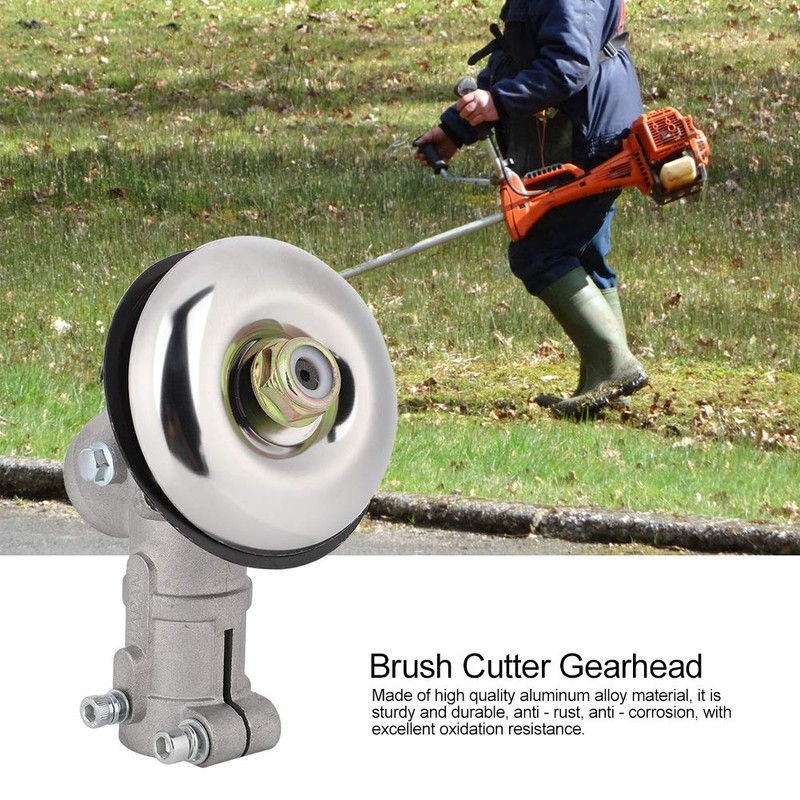 Brush Cutter Trimmer,Universal Gearbox Brushcutter Head Replace Gear Head for