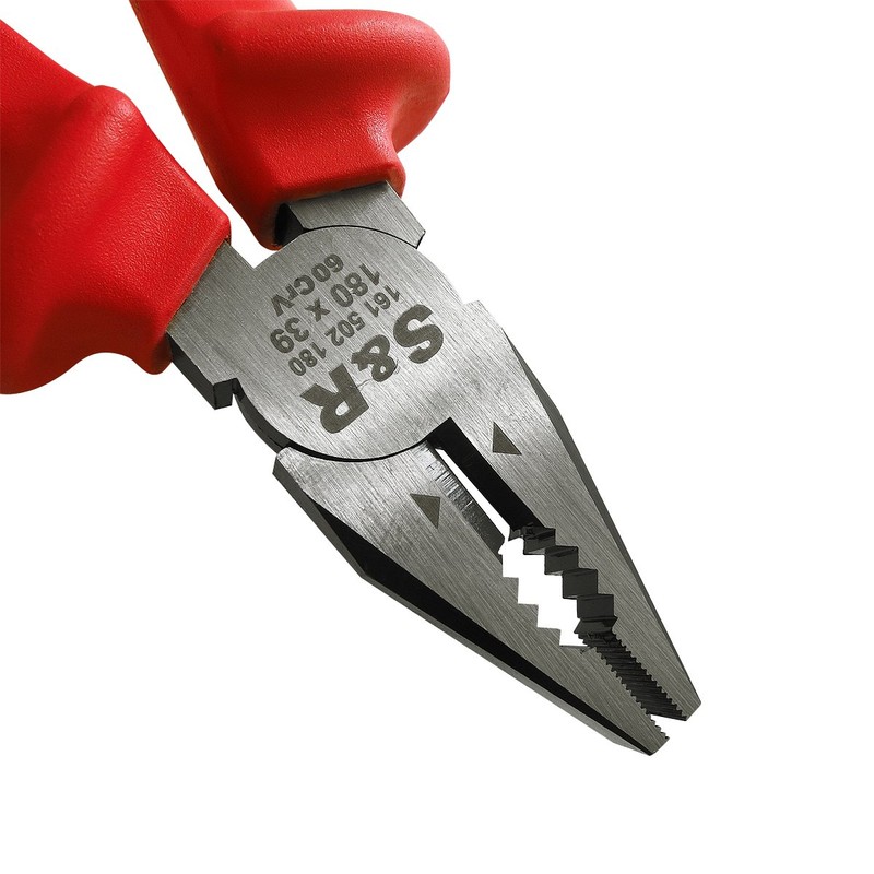 S&R VDE - Combination Insulated Pliers 180mm 1000V Universal Pliers,
