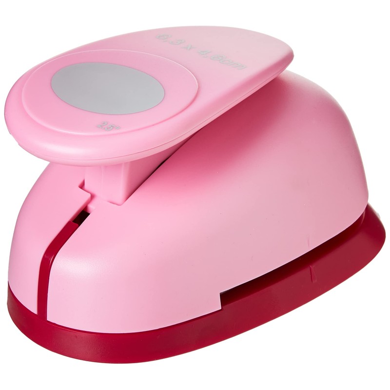 Efco Punch XXL Oval 63 x 45 mm, Pink, 20