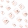 Nail Tips, 24 Pieces, Thumb Nail Seal, Foot False Nails,