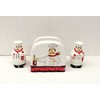 ACK Tuscany Colorful Plump Bistro Chef Hand Painted Ceramic Napkin