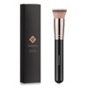 TEOYALL Kabuki Foundaiton Brush, Flat Top Dense Buffing Brush for