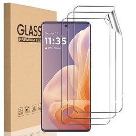 HEYUS [3 Pack] Screen Protector for Motorola G85 5G /Edge 50 Fusion /S50 Neo(6.7 inch), Full Cover HYDROGEL Aqua Screen Protector Curved for Motor G85, Edge 50 Fusion, S50 Neo 2024